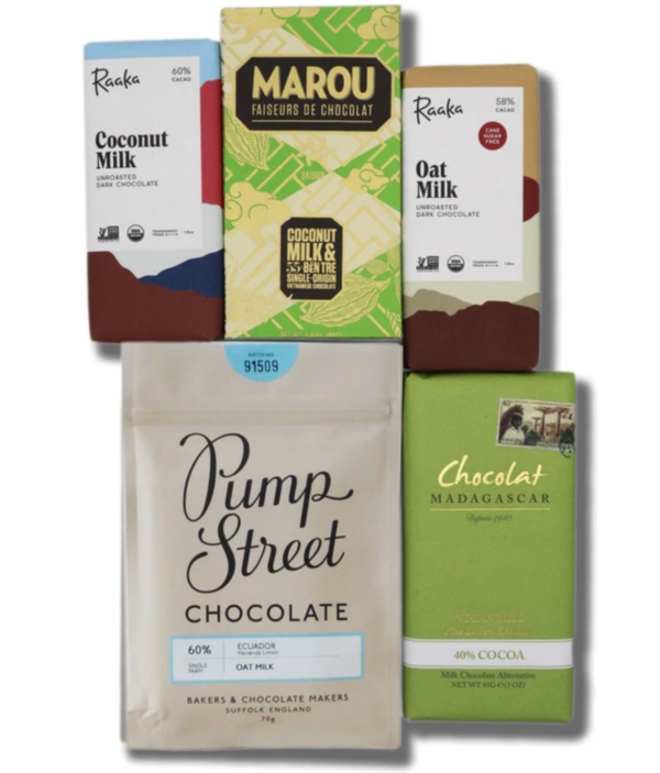 vegan milk chocolate bundle gift