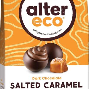 alter eco dark chocolate salted caramel truffles gluten free