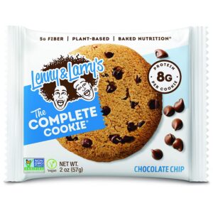 vegan soft baked chocolate chip cookie lenny larry