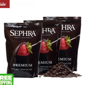 sephra dark semi-sweet chocolate for fountains gluten free 6 lbs