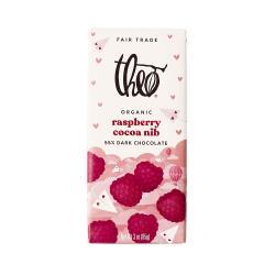 vegan dark chocolate raspberry valentine bars 6 pack